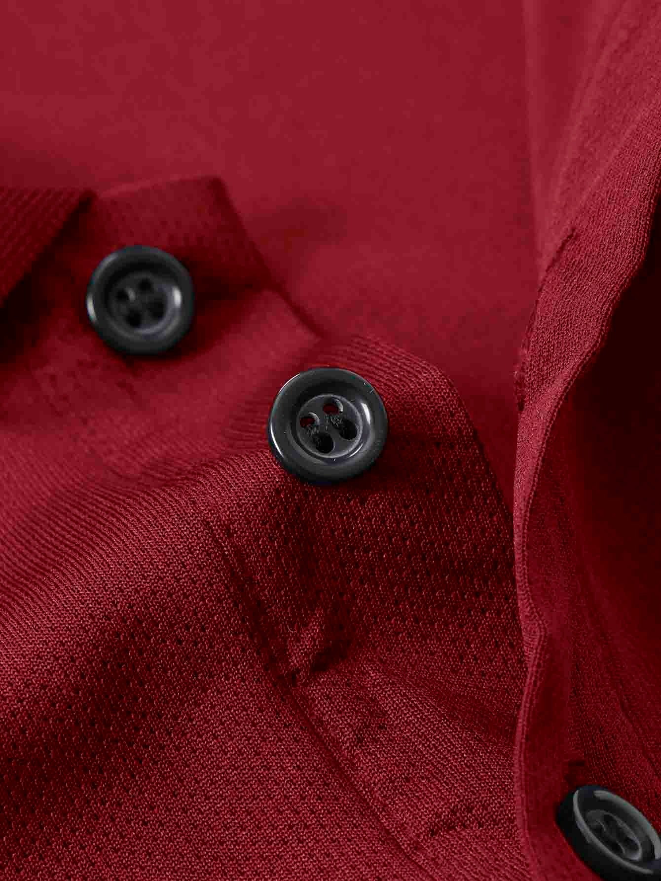 S8 Men'S Quick-Dry Polo Shirt | 4518 Stylish BQSS Design, Airy And Comfortable for Workouts, Casual Wear, And Trendy Lightweight And Sturdy Top with Short Sleeves And Button Features - ayq