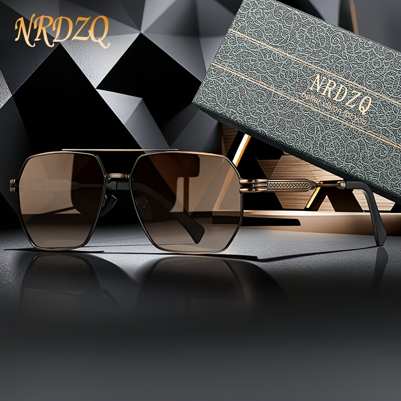 Men's Vintage Polarized Stainless Steel Sunglasses UV400