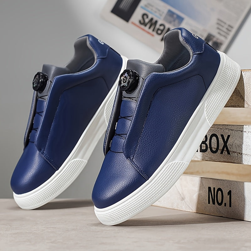 Men's Casual Sport Shoes with Slip-Resistant Buckle, All-Season