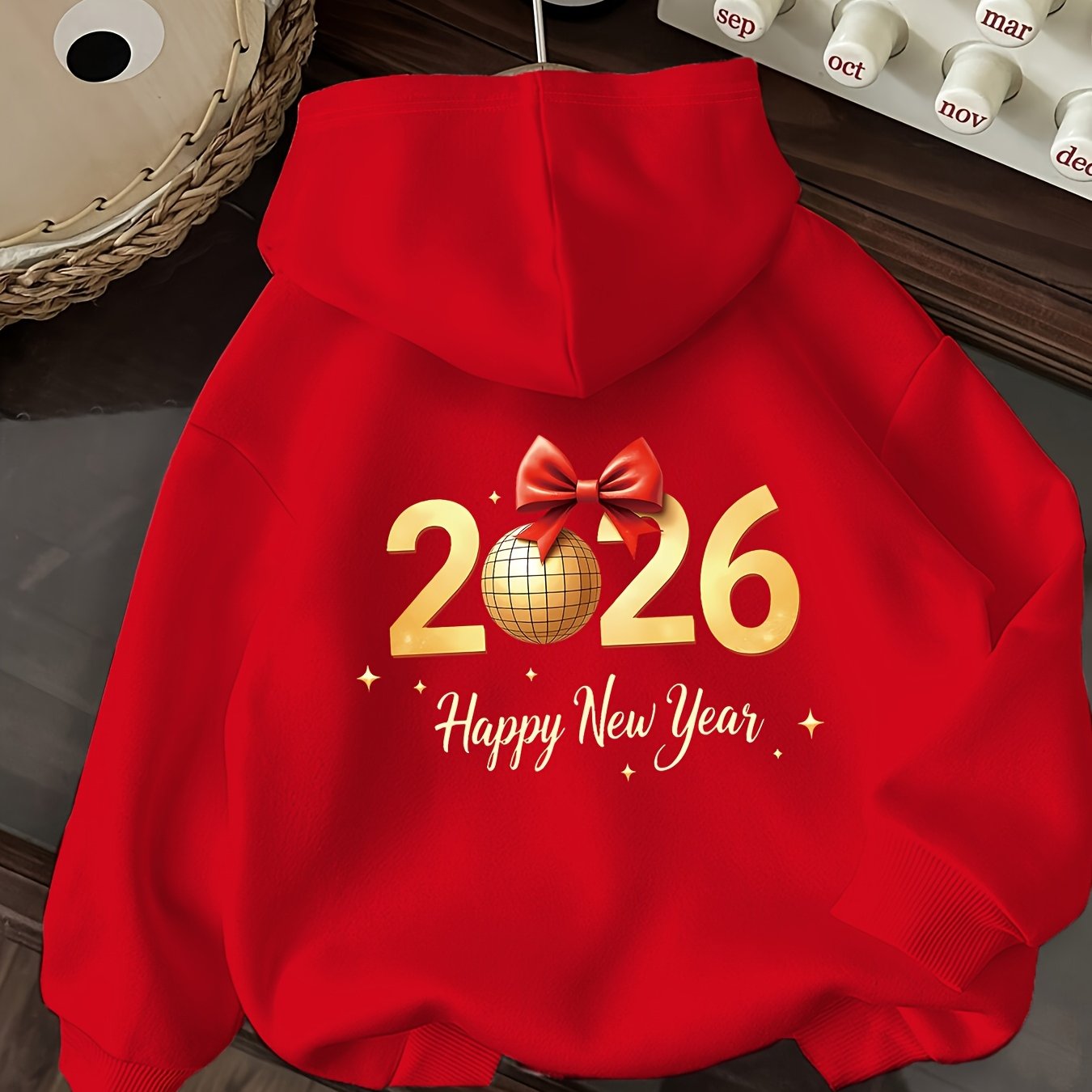 Letter Print Hoodie, Drawstring Casual Hooded Sweatshirt for Winter & Fall, Women's Clothing