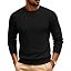 Men's Casual Crewneck Pullover Knit Sweater