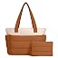 Lightweight Quilted Puffer Tote Bag for Women, Travel & Work