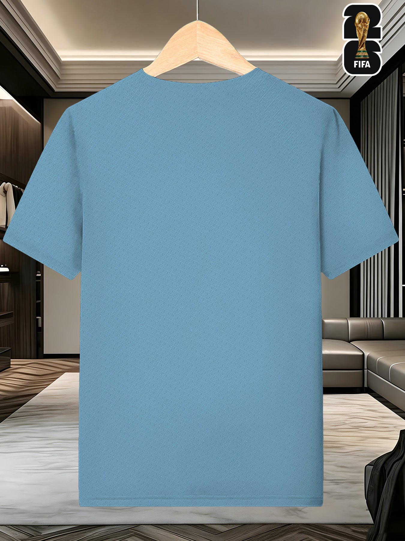 Men's FIFA World Cup Casual Printed Summer T-Shirt