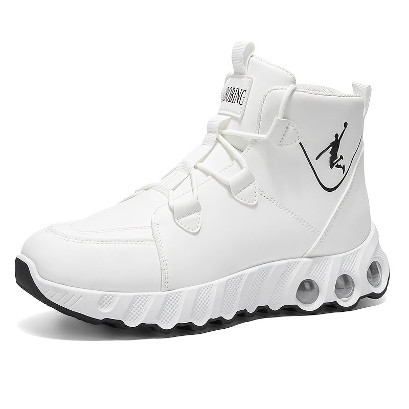 Men's All-Season Outdoor Running Shoes with Durable PVC Sole