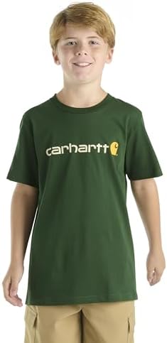 Carhartt Boys' Durable Cotton Logo T-Shirt