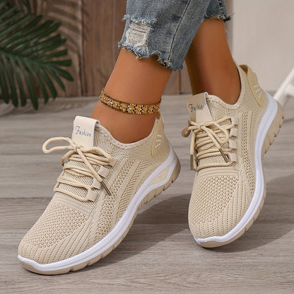 ZOSIVC Cheap Women's Shoes, Slip-on Sneakers for Women, White and Black Comfortable Summer Casual Beach, Vacation, Camping & Casual Attire Shoes | Mesh Upper Ladies' Sneakers - Gifts