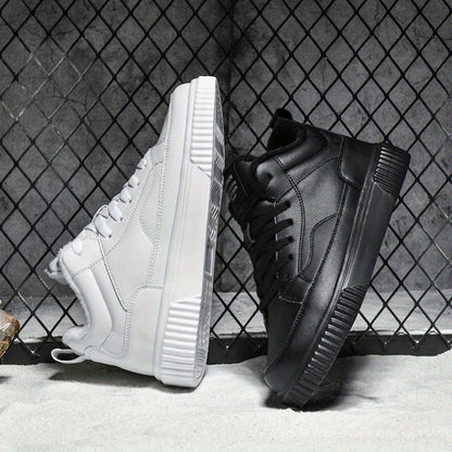 Men's & Unisex (for also) Winter-Ready High-Top Boots/Shoes with Thermal, -Slip Thick Sole &  Upper - Cold-Resistant Round Toe for snow, ice, and Casual Attire - Durable Casual Footwear (Compatible with boots)