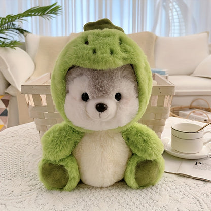20cm/7.87in Cute Husky Doll Plush Toy, Hanging Ornament Decoration Gift