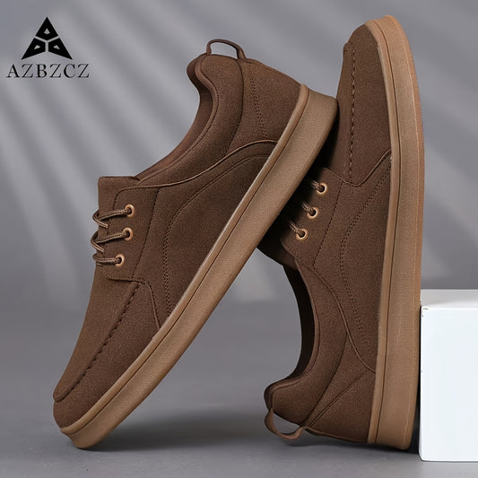 Men's Casual Lightweight Lace-Up Low Top Sneakers - ayq