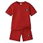 Boys Summer Short Sleeve Top & Shorts Set Casual Outfit