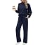 Ekouaer Women's Mock Neck Lounge Set with Wide Leg Pants