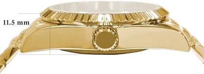 PASCAL Timeless Classic Diamond Swiss Quartz Watch for Men