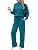 Ekouaer Women's Mock Neck Lounge Set with Wide Leg Pants