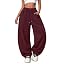 Women's Barrel Baggy Wide Leg Sweatpants for Streetwear
