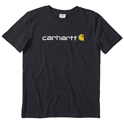 Carhartt Boys' Durable Cotton Logo T-Shirt