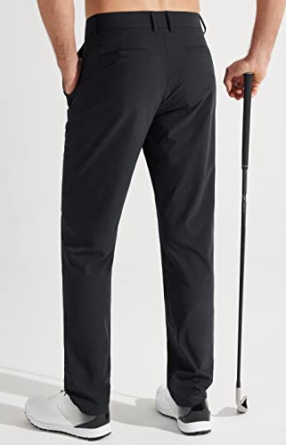 Men's Stretch Golf Pants Lightweight Casual Work Trousers