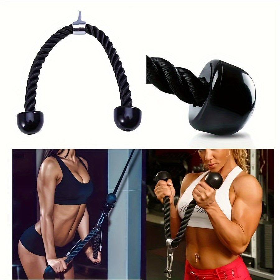 Biceps and Triceps Pulley Rope for Gym Strength Training
