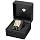 Men’s Luxury Stainless Steel Quartz Watch with Leather Strap