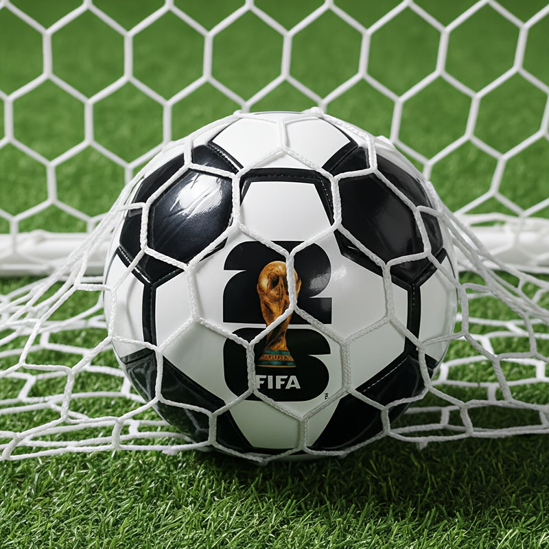 Official Size Adult Soccer Ball with Unique 2026 Mascot Designs