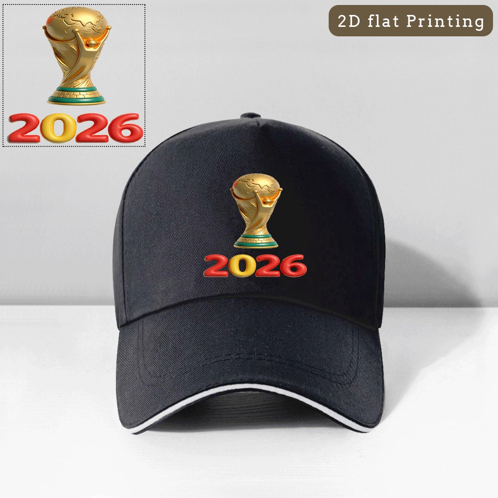 Adjustable FIFA 2026 World Cup Baseball Cap - Lightweight Polyester