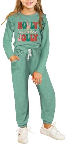 Girls Fall 2-Piece Outfit Set Fashion Size 4-13