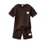 Boys Summer Short Sleeve Top & Shorts Set Casual Outfit