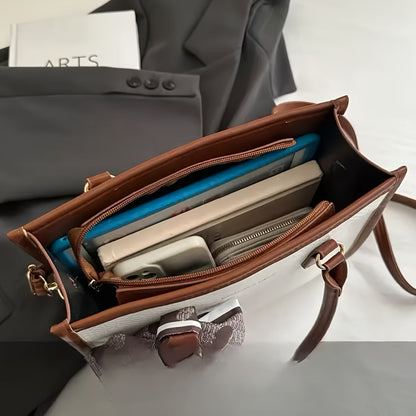 Stylish And Spacious Tote Bag for Women, Perfect for Commuting, with a Minimalist Design And High-Quality Feel