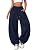Women's Barrel Baggy Wide Leg Sweatpants for Streetwear