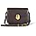 Women's Crossbody Flap Bag with Adjustable Strap and Pocket
