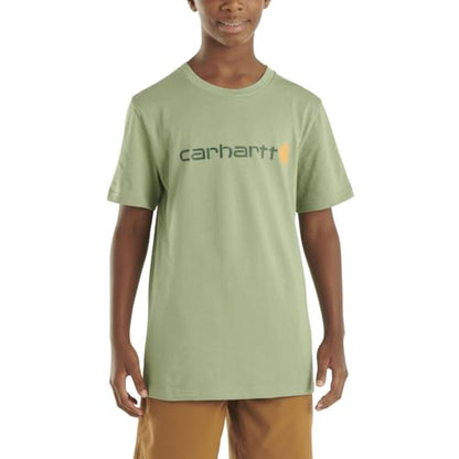 Carhartt Boys' Durable Cotton Logo T-Shirt
