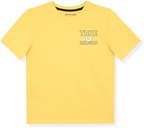 True Religion Boys Graphic Cotton Tee Shirt Stylish Casual