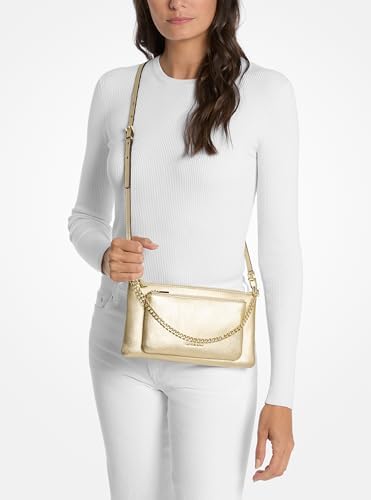 Michael Kors Jet Set Medium Pebbled Leather Convertible Bag