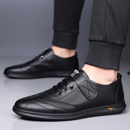 Men's Casual Hook-and-Loop Sneakers Lightweight All-Season