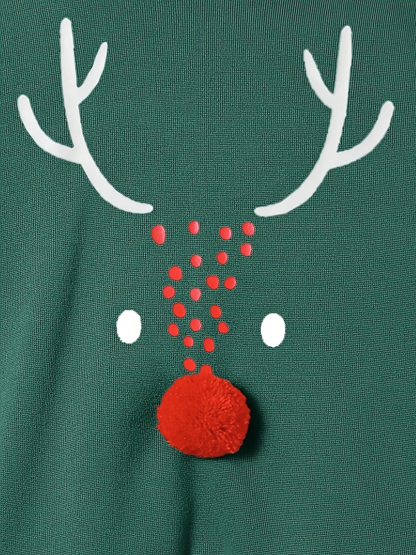 Creative Christmas Reindeer Pattern Design, Boy's 2pcs Co Ord Set, Comfy Long Sleeve Hoodie & Casual Versatile Sweatpants, Warm Fleece Outfit, Ideal For Autumn And Winter Outdoor Wear