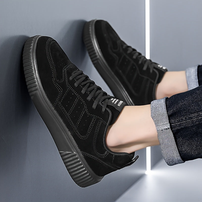 Men's Wide Size Heavy-Duty Sneakers - Upper & MD Sole, Low-Top Lace-Up Round Toe - -Terrain Casual/Outdoor/ Shoes - - for, Daily Wear (Wide Width Available) - Breathable Fabric - ayq