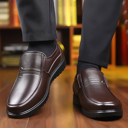 Men's Casual Oxford Shoes with Lightweight Wear-Resistant Sole