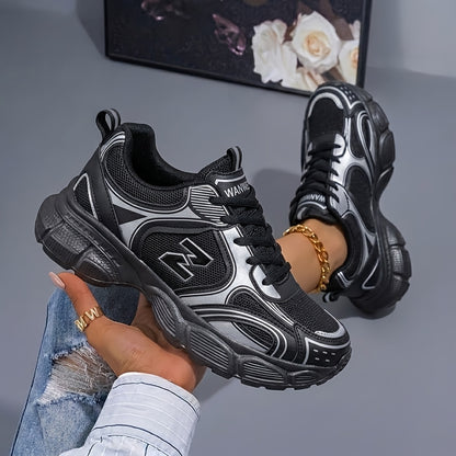 Women's Low-Top Platform Sneakers with Tassel Detail & Traction Sole