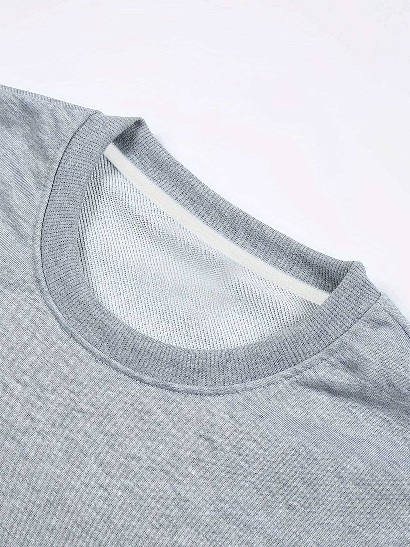 Men's Happy New Year Print Sweater - Champagne Glass & Confetti Design, Round Neck Casual Pullover, Machine Washable Winter Warmth, Comfortable Knit Sweater for Parties & Casual Attire (New Year's Eve Outfits) - Stylish Men's