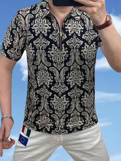 Men's Short Sleeve Shirt, Short Sleeve T-Shirt, Men's Summer Top, Men's Clothing - ayq