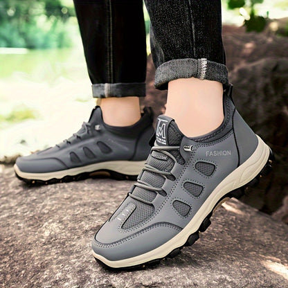 Men'S Spring/Fall Running Shoes, Casual Sports Lightweight Sneakers, Breathable Comfortable Casual Soft Sole Athletic Shoes