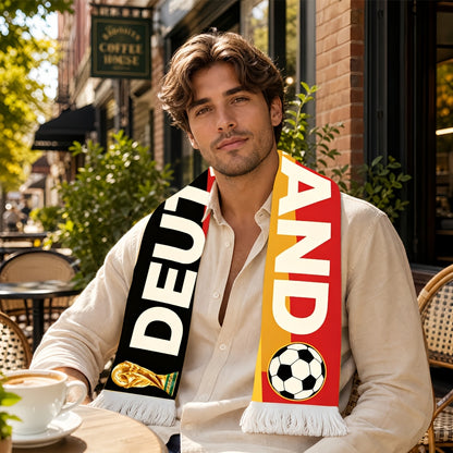 2026 FIFA US-Canada-Mexico World Cup Fan Scarf – Sports Style