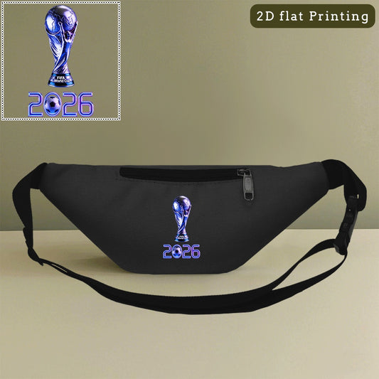 FIFA 2026 World Cup Stylish Waist Bag with Adjustable Strap - ayq