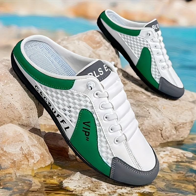 Men's Casual Summer Slip-On Slippers Non-Slip Minimalist Design