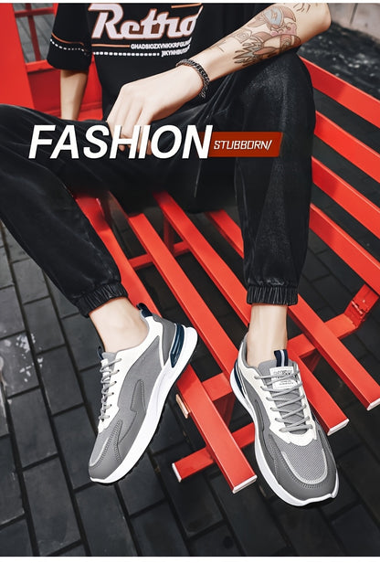 New Thick-soled Men's Sports Shoes, Versatile and Trendy, Forrest Gump Shoes, Dad Shoes - ayq