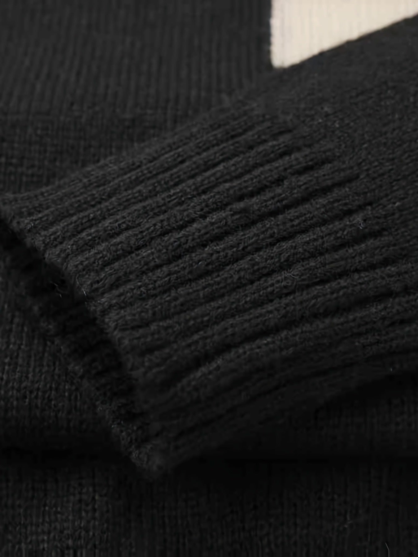 Men's Brown & Striped Sweater - Soft Round Neck Cable-Knit Winter Sweater with White Piping, Machine Washable Casual Pullover for Fall & Winter, Brown/Beige Horizontal Stripes, Ribbed Cuffs & Hem, Stylish Men's Sweater for Ev - ayq