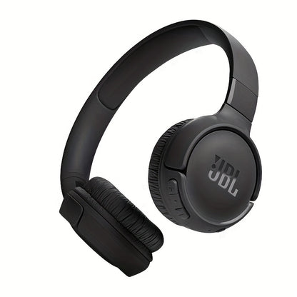 Ideal for Travel, Work, Home, And Gym, The JBL T520BT Wireless Headphones Feature Deep Bass, Long Battery Life, And a Comfortable Fit