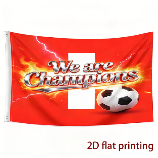 Swiss Flag Polyester Decorative Banner for Sports Events - ayq