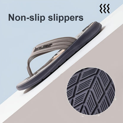 Men's Casual Non-Slip EVA Slides for Indoor & Outdoor Use