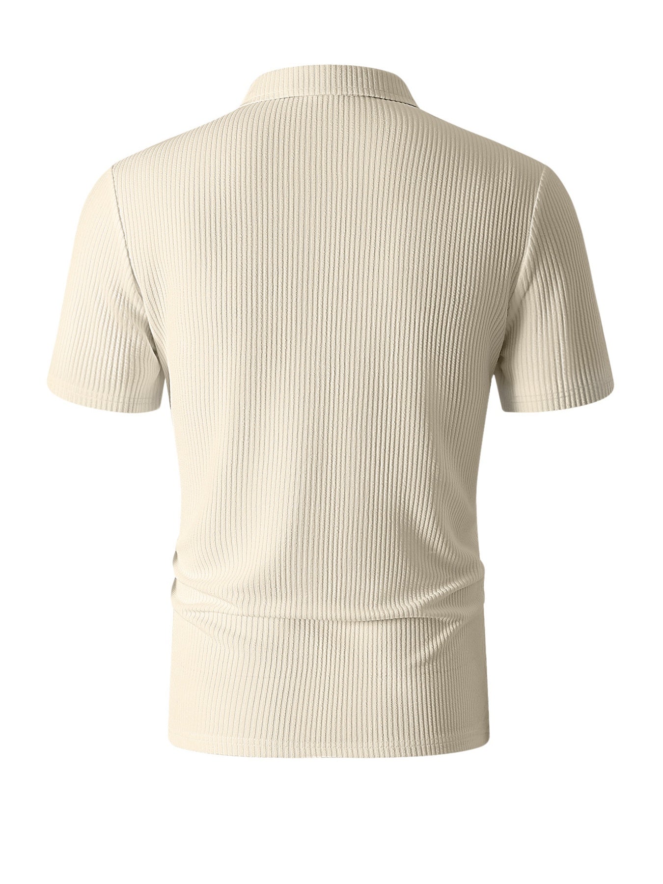 Men's Summer Outdoor Slim Fit Polo Shirt with Lapel Collar