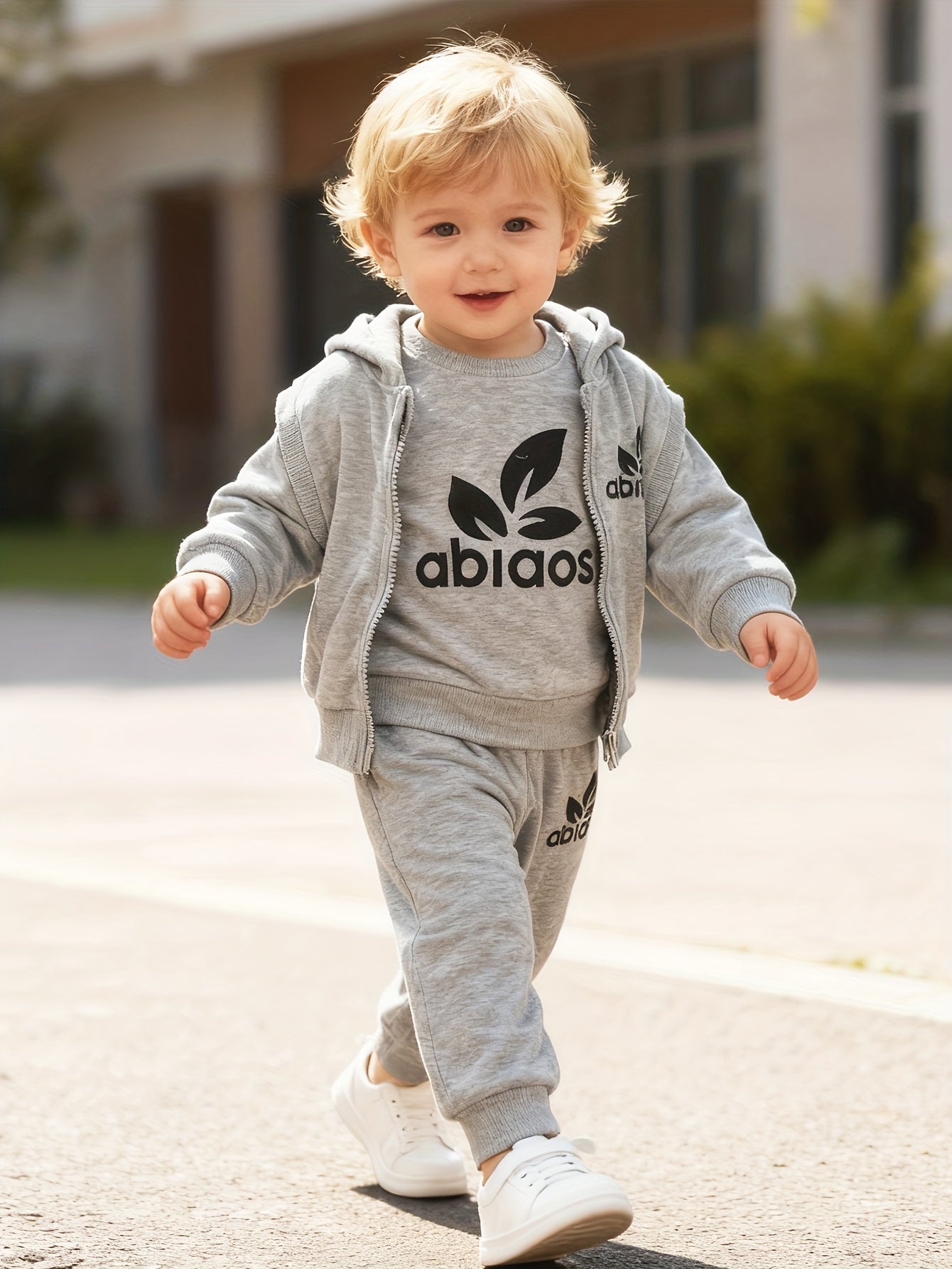 Toddler Boys 3-Piece Fall/Winter Pullover Set with Vest